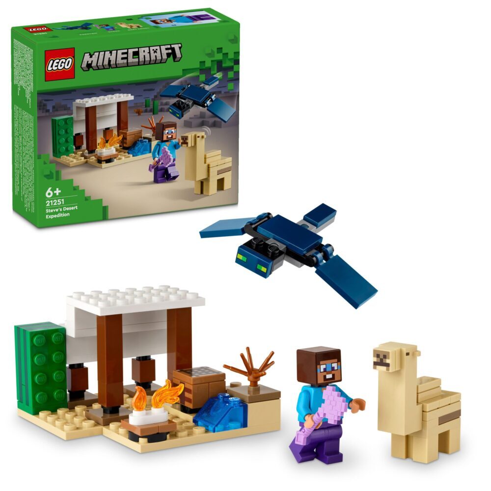LEGO® MINECRAFT® 21251 Steveova pustinjska ekspedicija