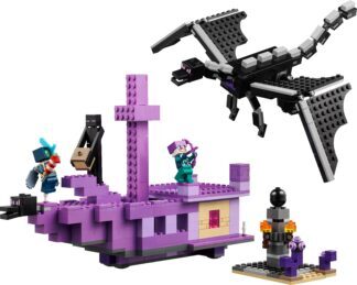 LEGO® MINECRAFT® 21264 Enderski zmaj i brod - Slika 3