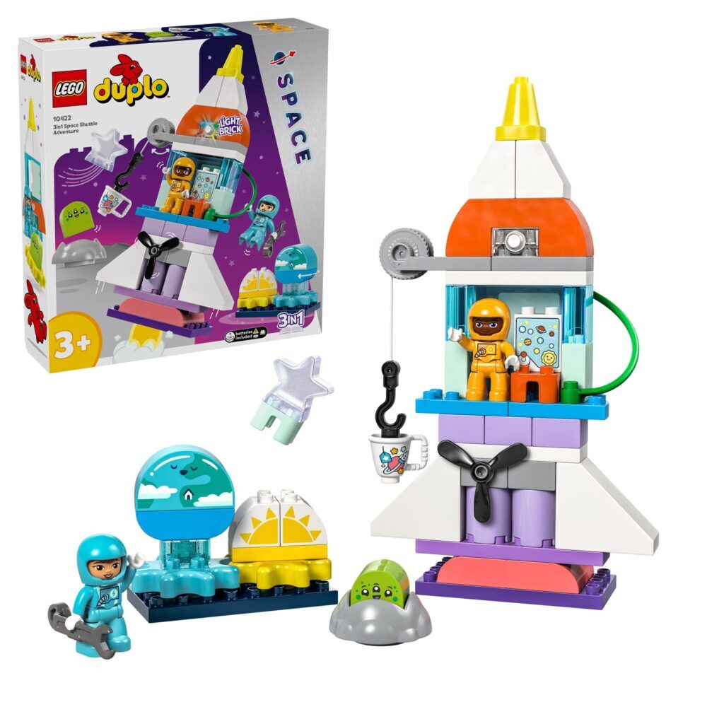 LEGO® DUPLO® 10422 3-u-1 pustolovina u svemirskoj letjelici