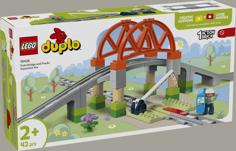 LEGO® DUPLO® 10426 Proširenja: željeznički most i tračnice