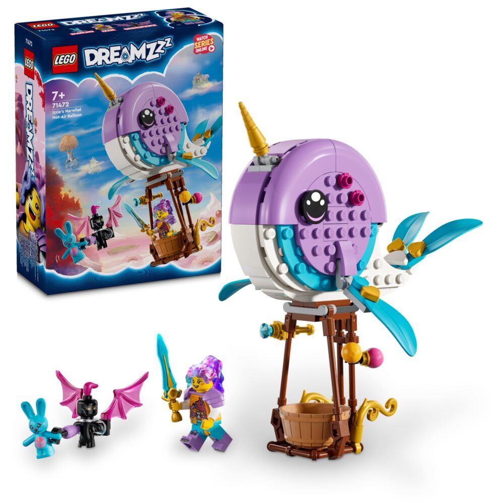 LEGO® DREAMZZZ 71472 Izzien balon na vrući zrak narval