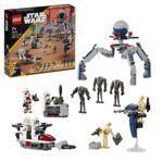 LEGO® STAR WARS™ 75372 Bojni komplet: klonirani vojnik™ i bojni droid™