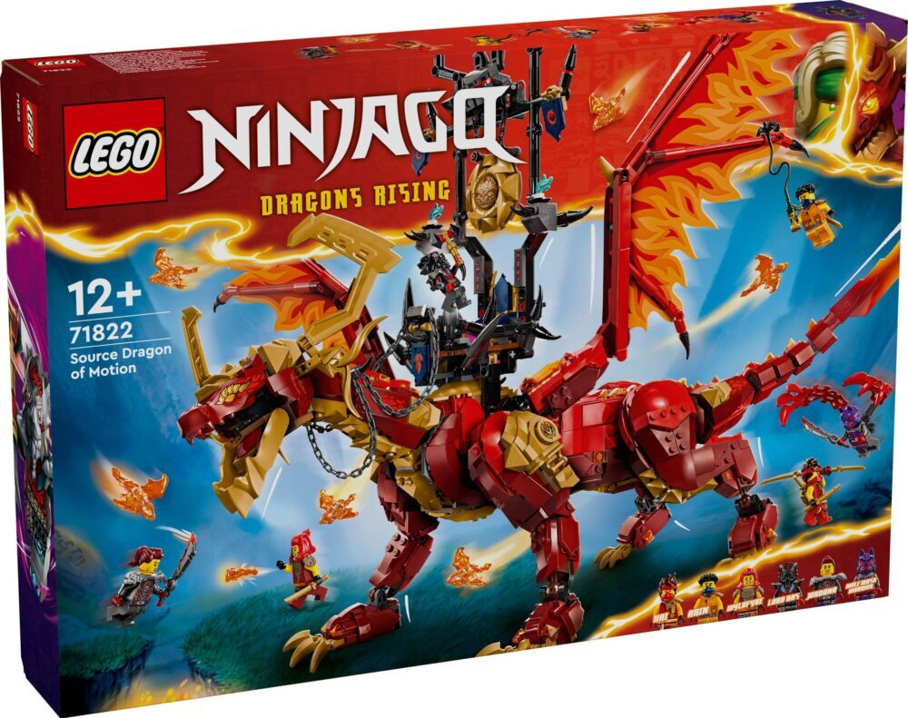LEGO® NINJAGO® 71822 Iskonska zmajica pokreta