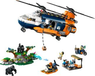 LEGO® CITY 60437 Helikopter istraživača prašume u bazi - Slika 3