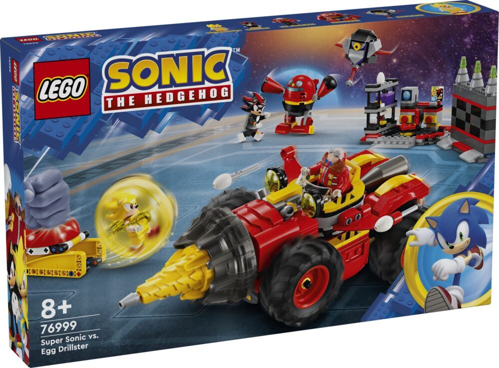 LEGO® SONIC 76999 Super Sonic proti Egg Drillster