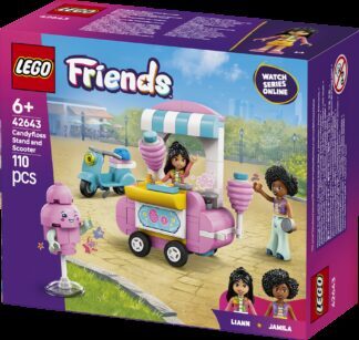 LEGO® FRIENDS 42643 Štand sa šećernom vunom i skuter - Slika 2