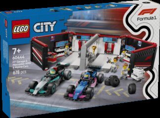LEGO® CITY 60444 Garaža za F1® s autima Mercedes-AMG i Alpine