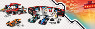 LEGO® CITY 60444 Garaža za F1® s autima Mercedes-AMG i Alpine - Slika 4