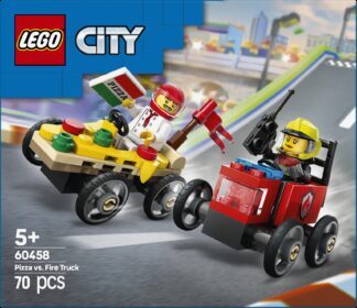 LEGO® CITY 60458 Auto dostavljača pizze vs. vatrogasno vozilo u utrci - Slika 3