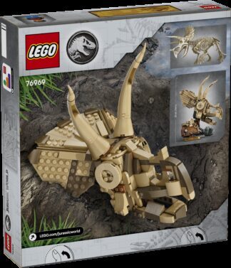 LEGO® JURASSIC WORLD™ 76969 Fosili dinosaura: lubanja triceratopsa - Slika 7
