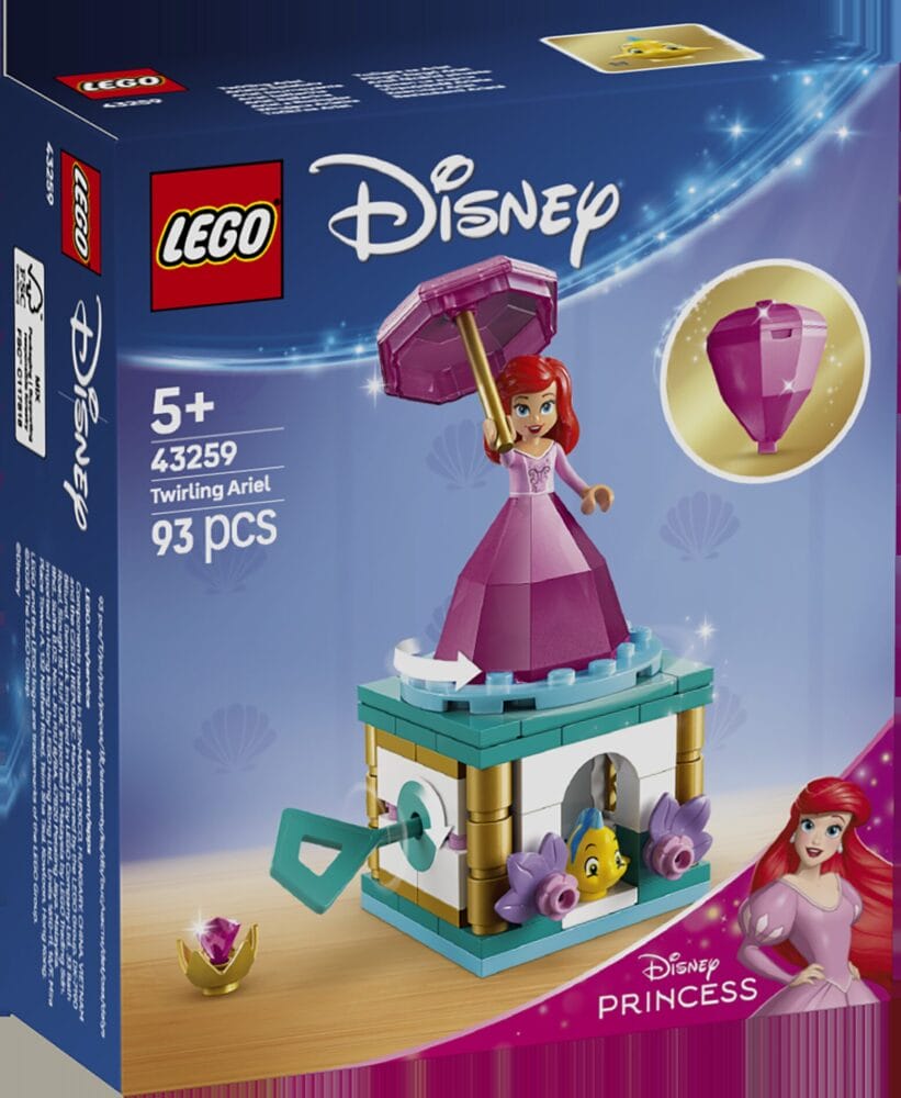 LEGO® DISNEY PRINCESS™ 43259 Ariel pleše