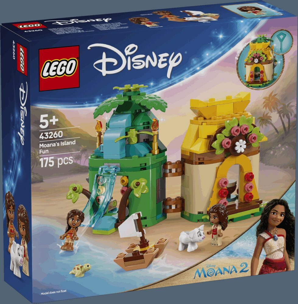 LEGO® DISNEY PRINCESS™ 43260 Vaianina zabava na otoku