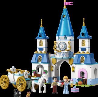 LEGO® DISNEY PRINCESS™ 43275 Pepeljugin dvorac i kočija s konjem - Slika 10
