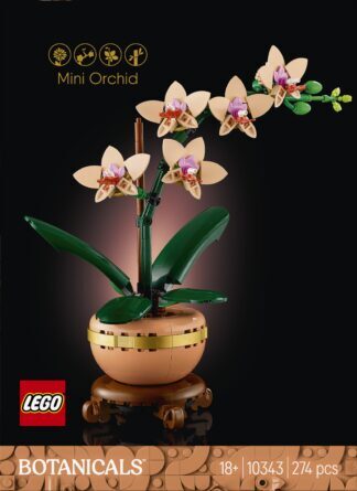 LEGO® BOTANICALS 10343 Mini orhideja - Slika 8