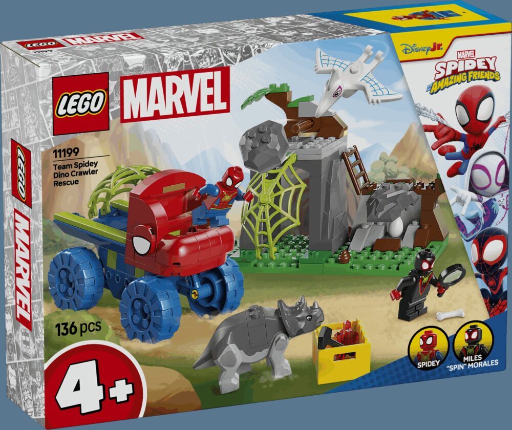 LEGO® SPIDEY 11199 Spidey stiže u spas u dinosaurskom kamionu