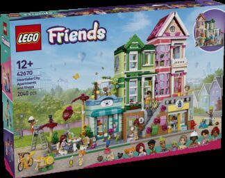 LEGO® FRIENDS 42670 Stanovi i trgovine u Heartlakeu