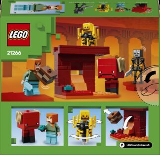 LEGO® MINECRAFT® 21266 Bitka uz lavu Nethera - Slika 6