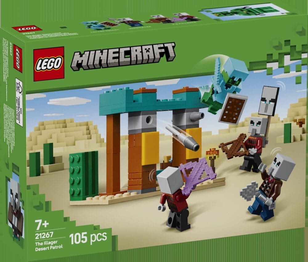 LEGO® MINECRAFT® 21267 Illageri u pustinjskoj patroli