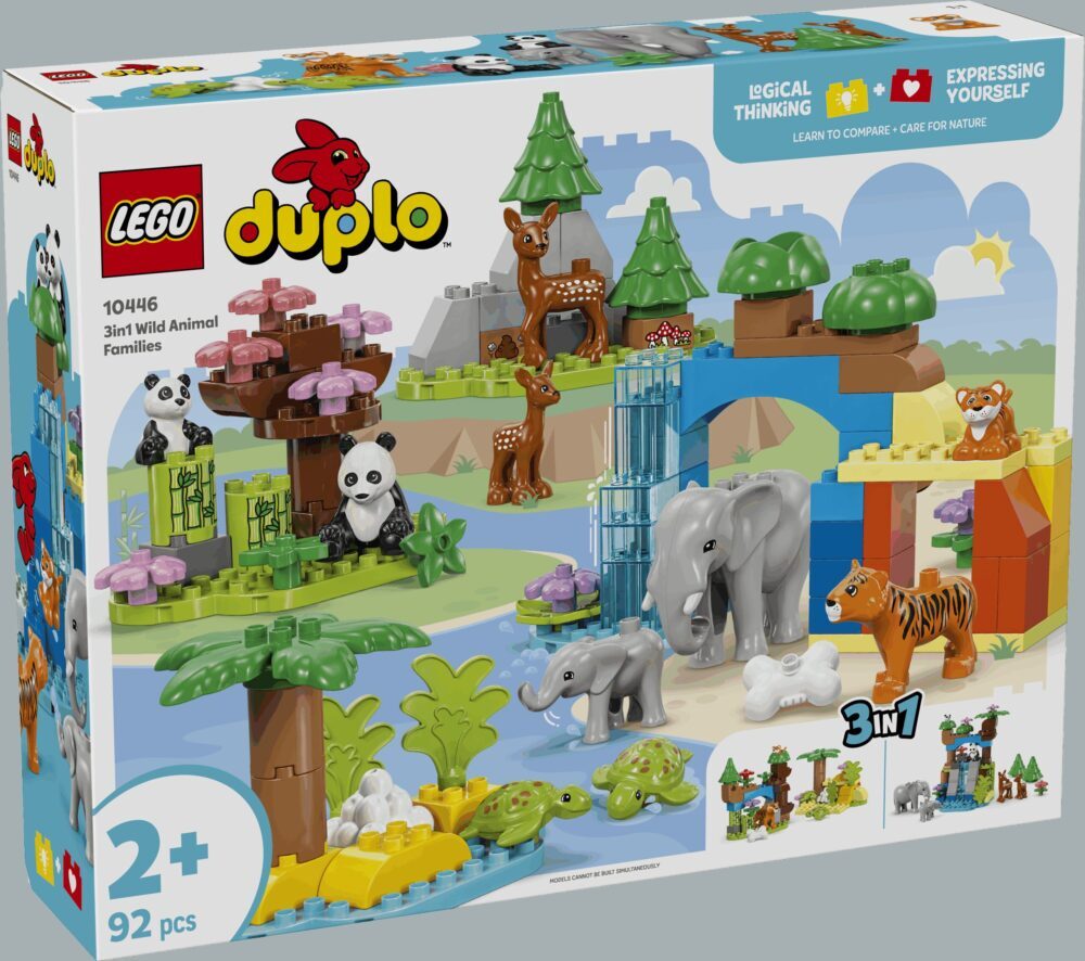 LEGO® DUPLO® 10446 Obitelji divljih životinja 3u1