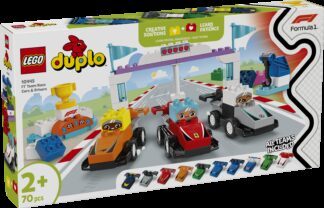 LEGO® DUPLO® 10445 Trkaći automobili i vozači timova za F1®