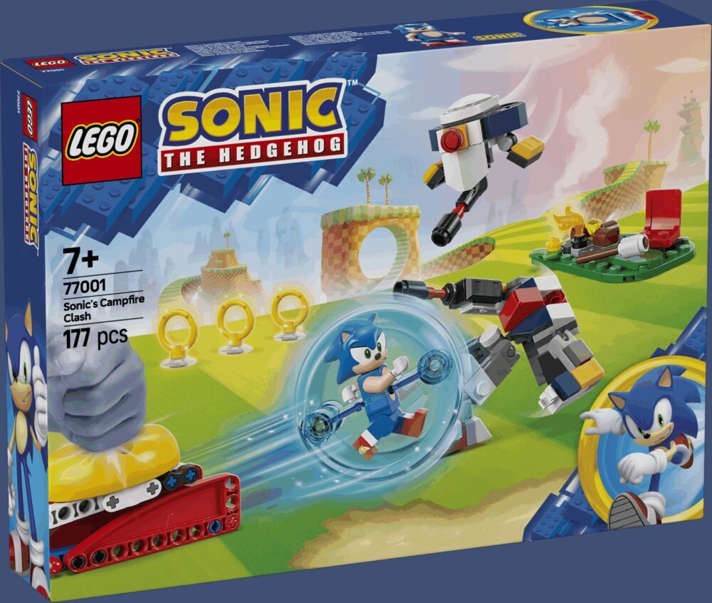 LEGO® SONIC 77001 Sonic i sukob kraj logorske vatre