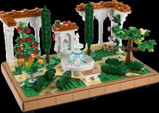 LEGO® ICONS 10359 Vrt s fontanom - Slika 8