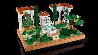 LEGO® ICONS 10359 Vrt s fontanom - Slika 10