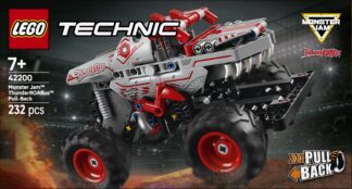 LEGO® TECHNIC™ 42200 Monster Jam™ ThunderROARus™ na povlačenje - Slika 4