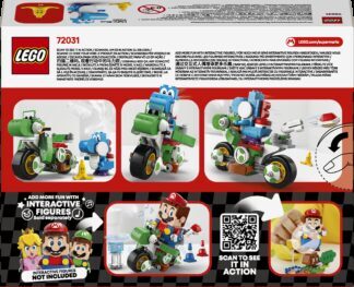 LEGO® SUPER MARIO™ 72031 Mario Kart™ – Yoshi Bike - Slika 6