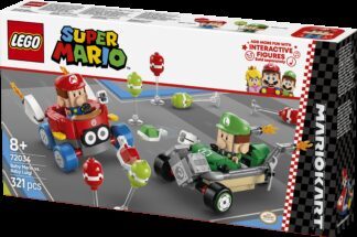 LEGO® SUPER MARIO™ 72034 Mario Kart™ – Baby Mario i Baby Luigi u utrci - Slika 2