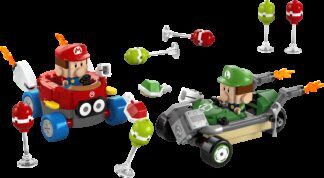 LEGO® SUPER MARIO™ 72034 Mario Kart™ – Baby Mario i Baby Luigi u utrci - Slika 6