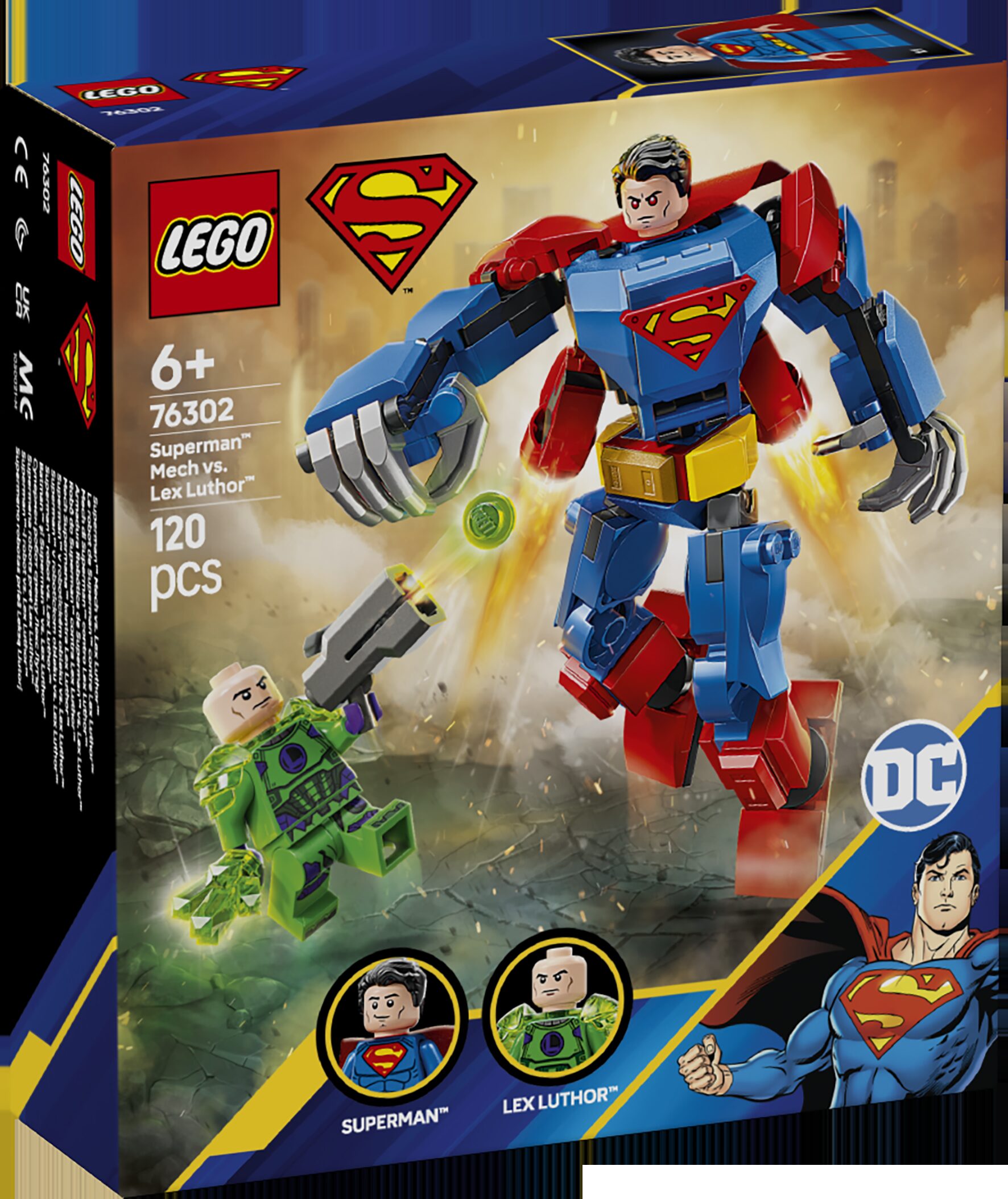 LEGO® SUPER HEROES 76302 Mehanički Superman™ protiv Lexa Luthora™