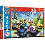 TREFL puzzle 100 kom, Paw Patrol na motorima 16430