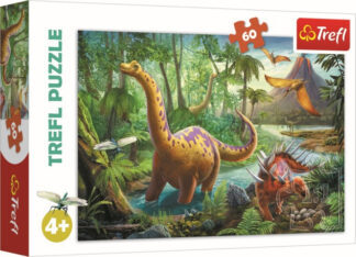 TREFL puzzle 60 kom, dinosauri 17319