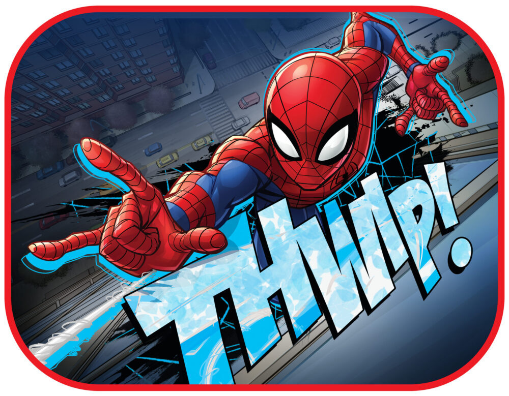 SEVEN sjenilo za auto Spiderman bočni  44x35 cm, Spide man 2 kom multicolor 9323