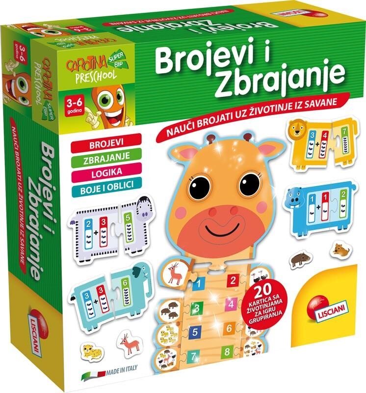 LISCIANI brojevi i zbrajanje HR55180