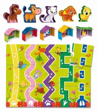 LISCIANI Montessori Wood baby farma 3D 96886 - Slika 2