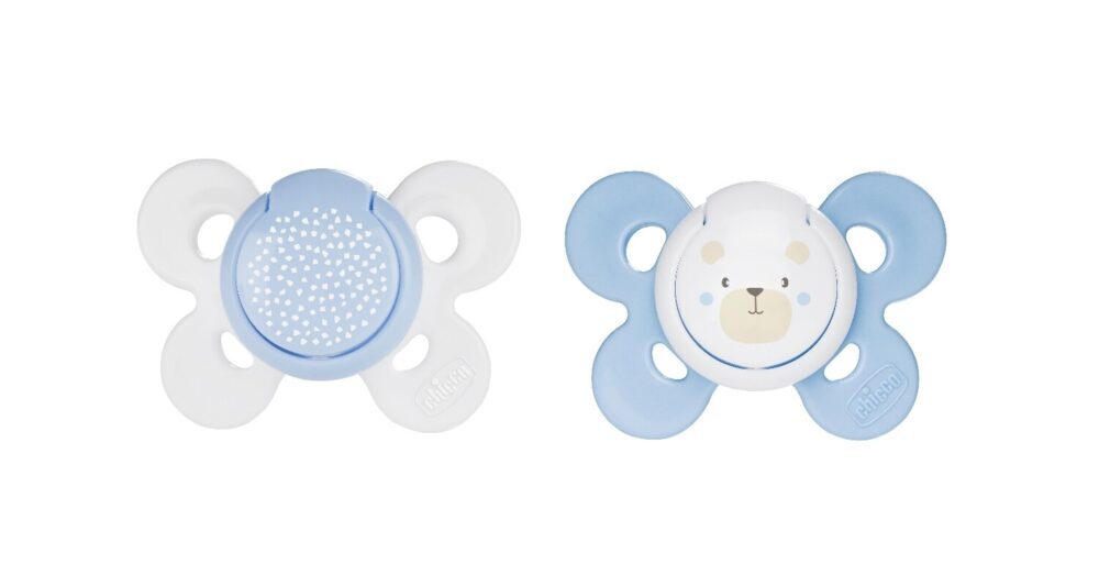 CHICCO duda varalica - silikon Comfort 0-6 m blue 7493121