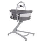 CHICCO kolijevka Baby Hug 4u1 air dark grey 7919340