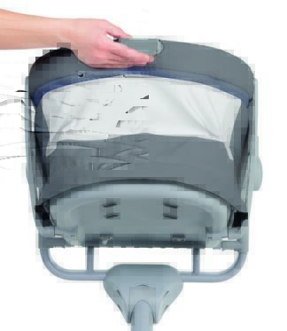 CHICCO kolijevka Baby Hug 4u1 air dark grey 7919340 - Slika 7