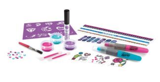 CRAZART set 3u1 za tijelo, nokte i kosu Ultimate Glitter 65501 - Slika 2