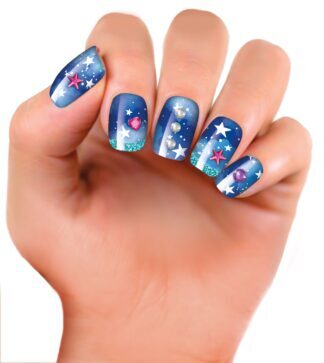 CRAZART set za uređivanje noktiju & tattoo Glitter & Shimmer 65502 - Slika 4