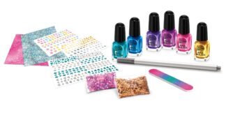 CRAZART set uređivanje noktiju Nail Art Metalic Rainbow 65540 - Slika 2
