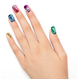 CRAZART set uređivanje noktiju Nail Art Metalic Rainbow 65540 - Slika 5