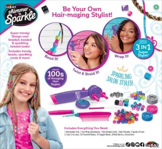 CRAZART set za izradu pletenica, perla i uvijanje Deluxe Styler 65576 - Slika 7