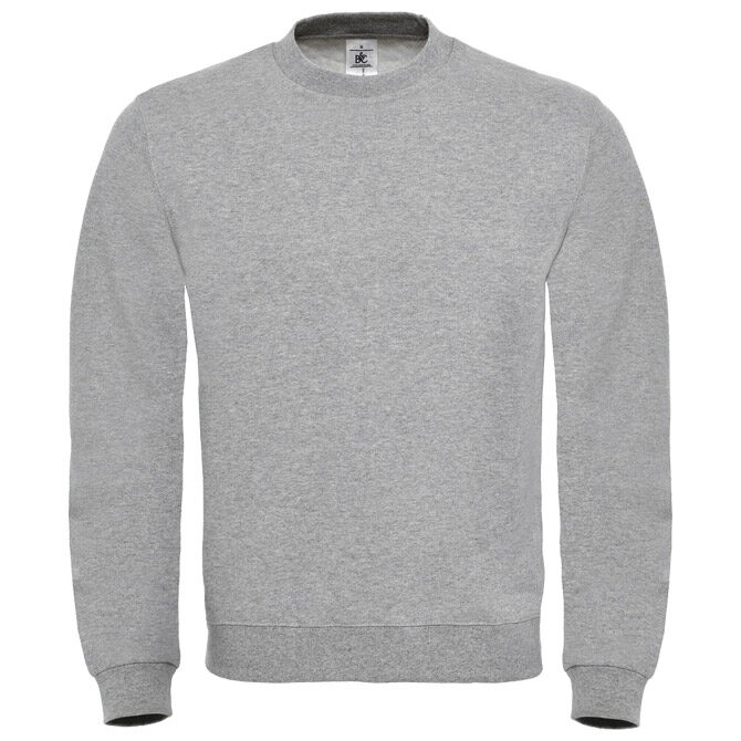 Majica dugi rukavi B&C ID.002 280g svijetlosiva S!!