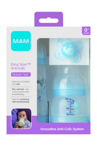 MAM set bočica Anti-colic 130 ml, ant sort 800696