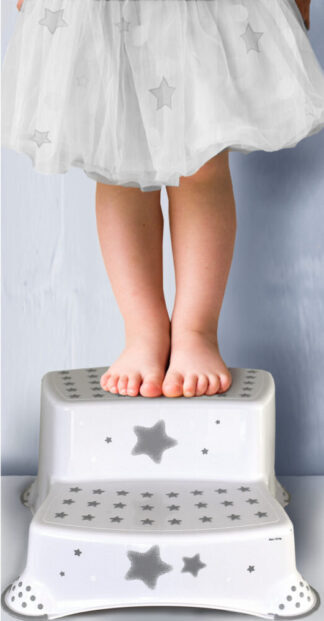 KEEEPER stepenica dupla stars white 44874 - Slika 3